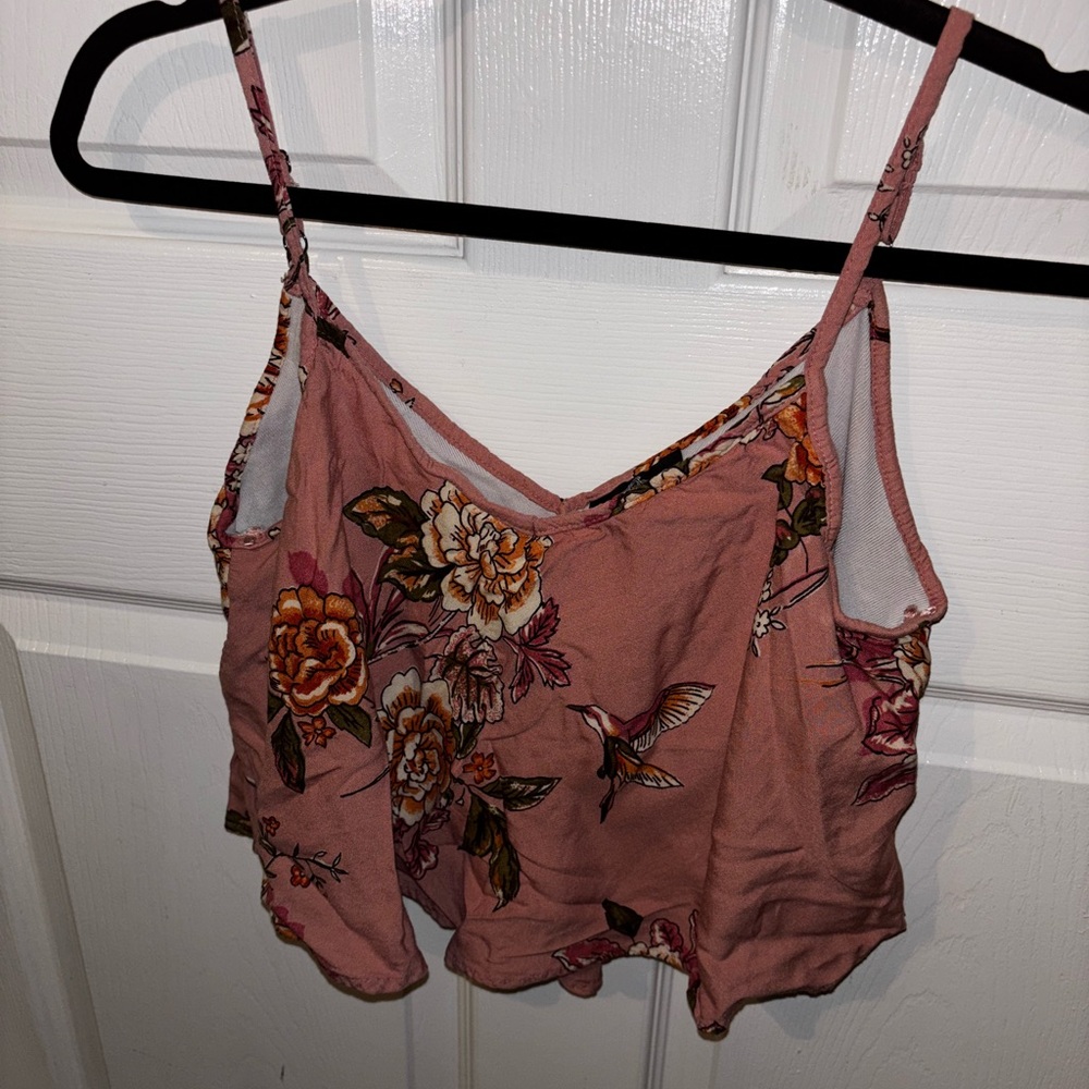 Floral Pink Top
